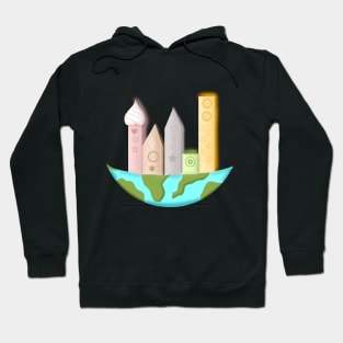 Lovely city on earth Hoodie